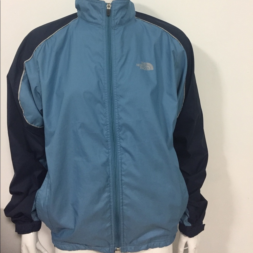 The North Face  women size M Pockets Zipper Blue